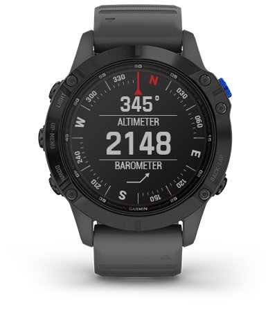 garmin fenix 6 pro solar mineral blue