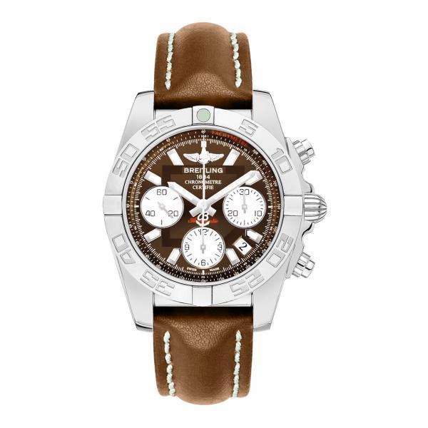 Breitling Chronomat 41 Bronze Leather (Calf) Tang Type