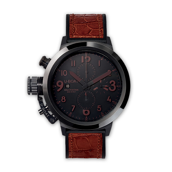 U-Boat Watch Flightdeck 50 Black Ceramic BK-BR