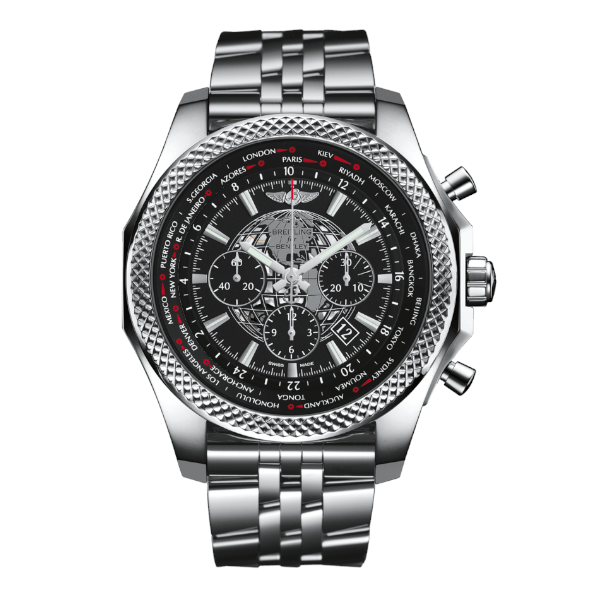 Breitling Bentley B05 Unitime Black Speed Stainless Steel Folding Clasp
