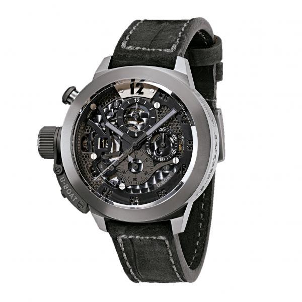 U-Boat Classico 45 Titanium / Tungsten Skeleton
