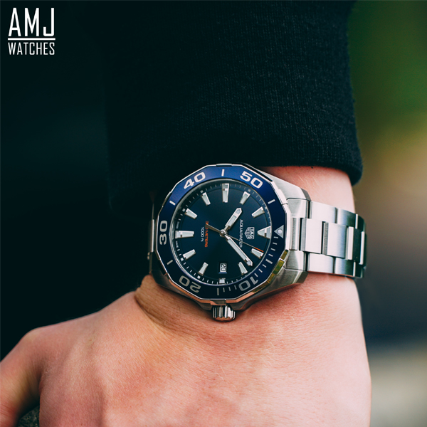 tag heuer aquaracer automatic blue