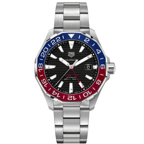 TAG Heuer Aquaracer Calibre 7 GMT Automatic Black