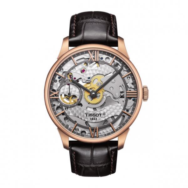 Tissot chemin des tourelles squelette mechanical