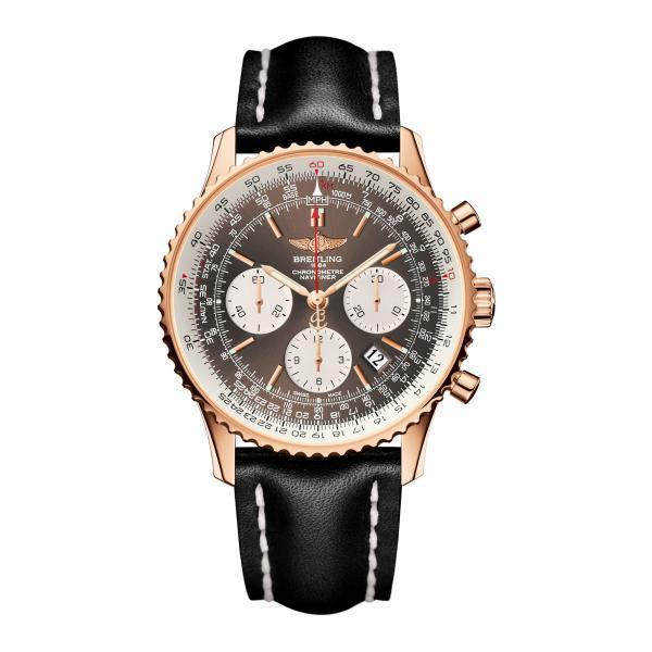 Breitling Navitimer 01 Bronze Leather Tang-Type