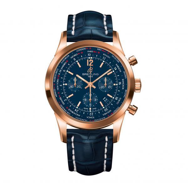 Breitling Transocean Unitime Pilot Tang-Type