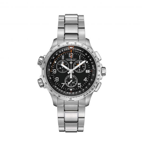Hamilton Khaki X-Wind Chrono Quartz GMT