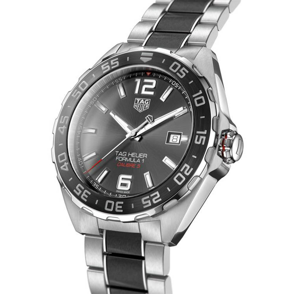 tag heuer formula 1 grey dial