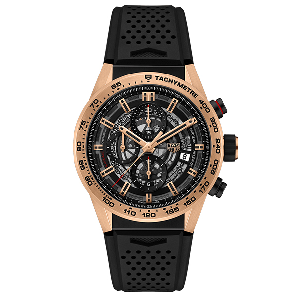 TAG Heuer Carrera 01 Black Chronograph