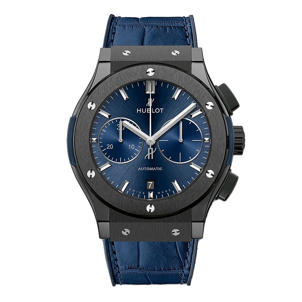 Hublot Classic Fusion Ceramic Blue Chronograph