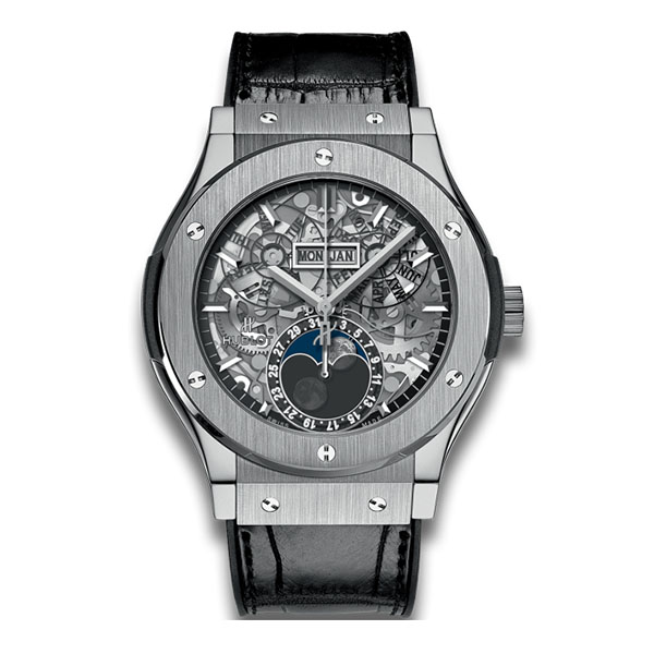 Hublot Classic Fusion Aerofusion Moonphase Titanium