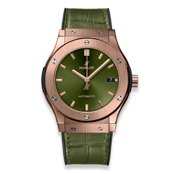 Hublot Classic Fusion King Gold Green