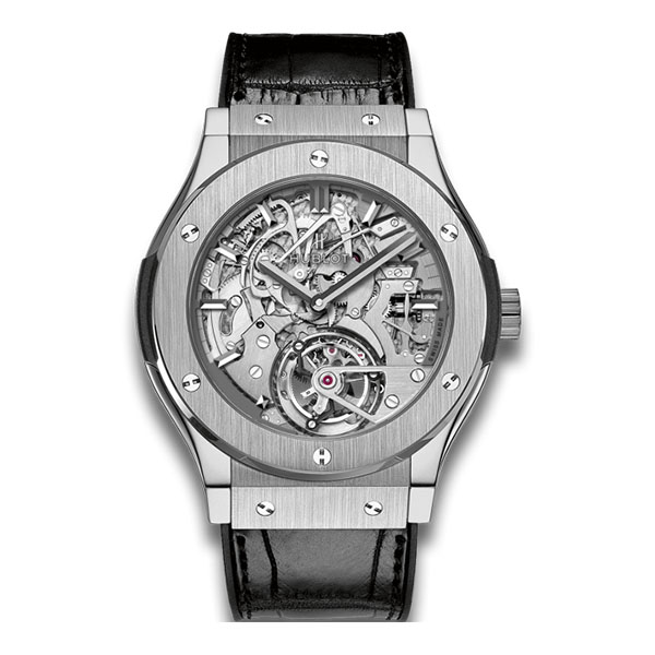 Hublot Classic Fusion Tourbillon Cathedral Minute Repeater Titanium
