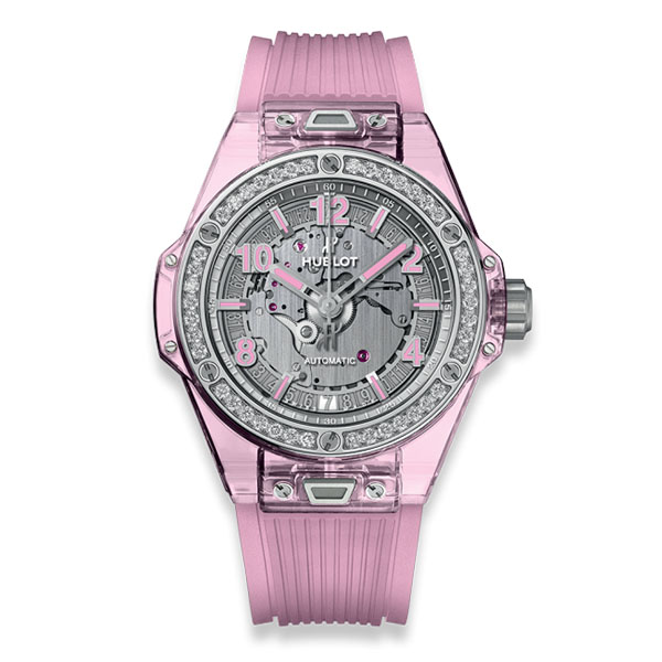 Hublot Big Bang One Click Pink Sapphire Diamonds