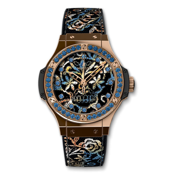 Hublot Big Bang Broderie Sugar Skull Gold (765)