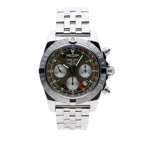 Breitling Chronomat 44 GMT Bronze Stainless Steel (Pilot) Folding Clasp
