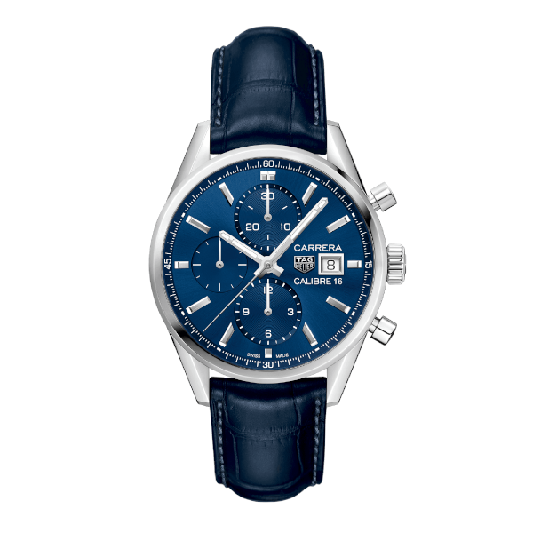 TAG Heuer Carrera Calibre 16 Alligator Blue