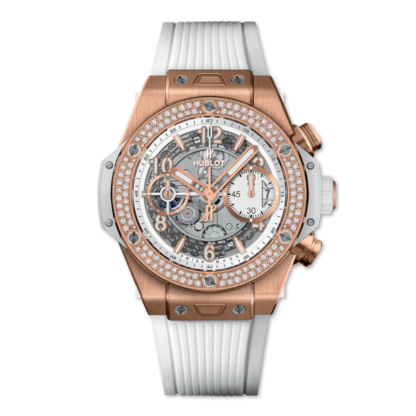 Hublot Big Bang Unico King Gold White Diamonds