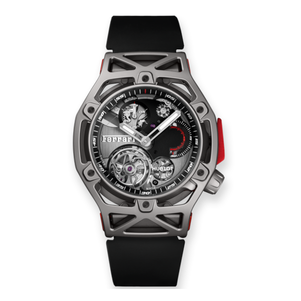 Hublot Techframe Ferrari Tourbillon Chronograph Titanium