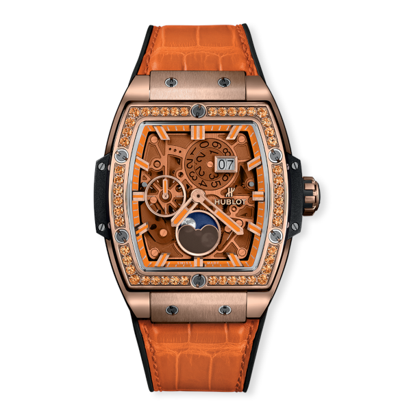 Hublot Spirit Of Big Bang Moonphase King Gold Orange