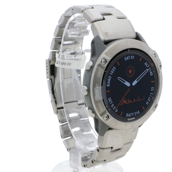 fenix 6x pro solar price