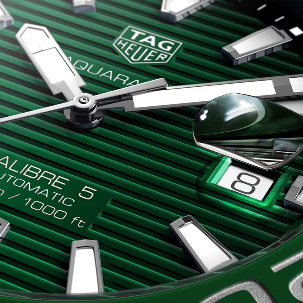 tag heuer calibre 5 green tag heuer calibre 5 green
