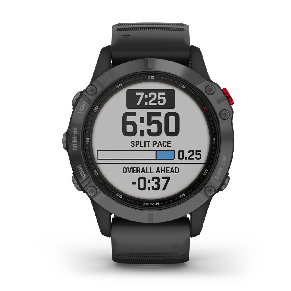 garmin fenix 6 pro solar black