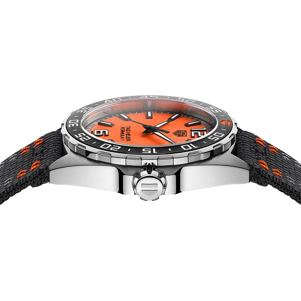 tag heuer formula 1 orange face
