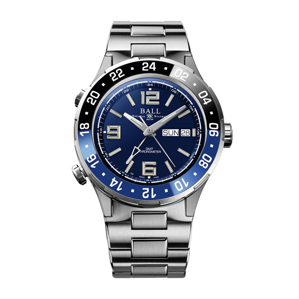 Ball Roadmaster Marine GMT Blue Ceramic Limited Edition | AMJ Watches