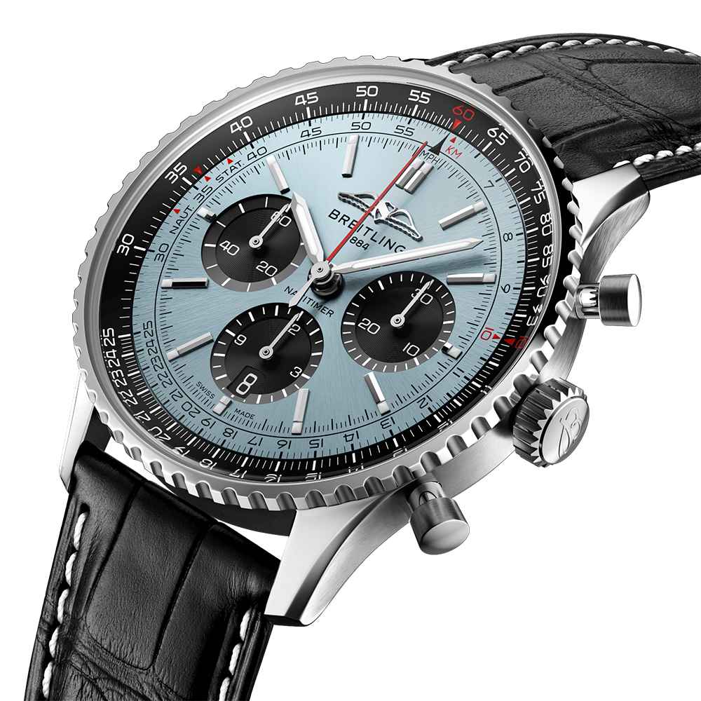 Breitling Navitimer B01 Ice Blue Dial 43mm AMJ Watches